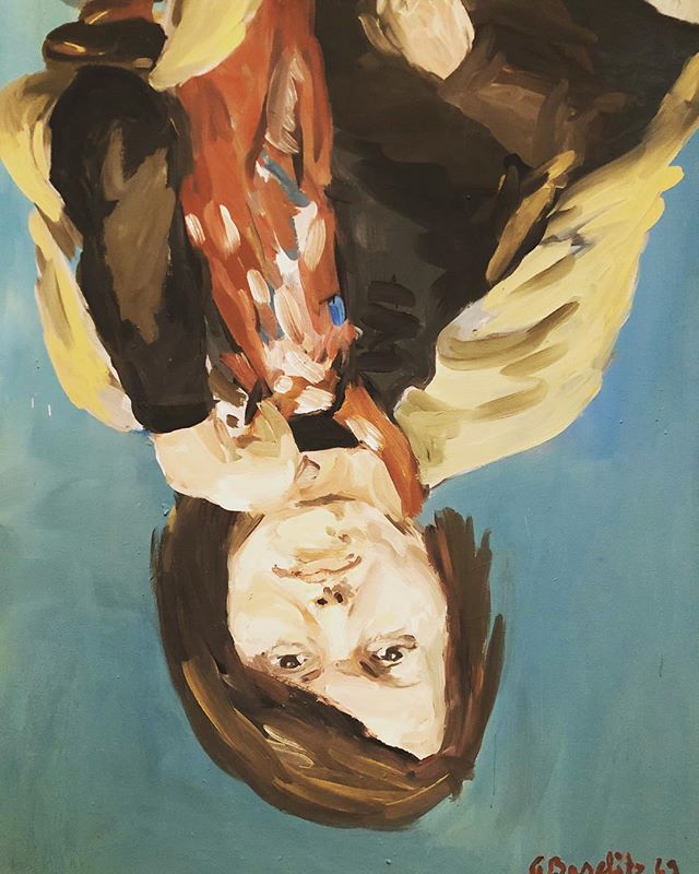 Portrait of Elke I - Georg Baselitz image
