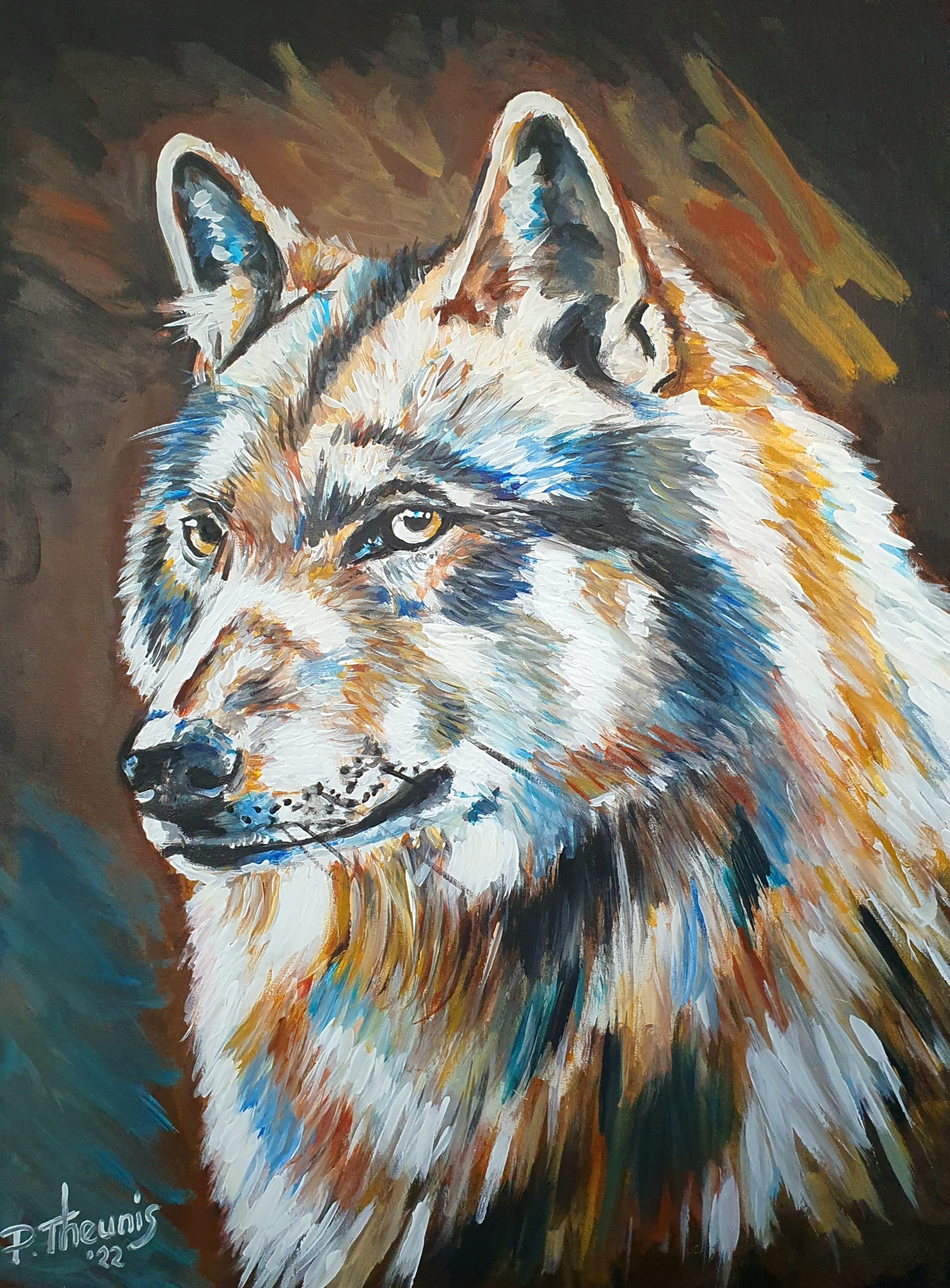 Suspicious Wolf image