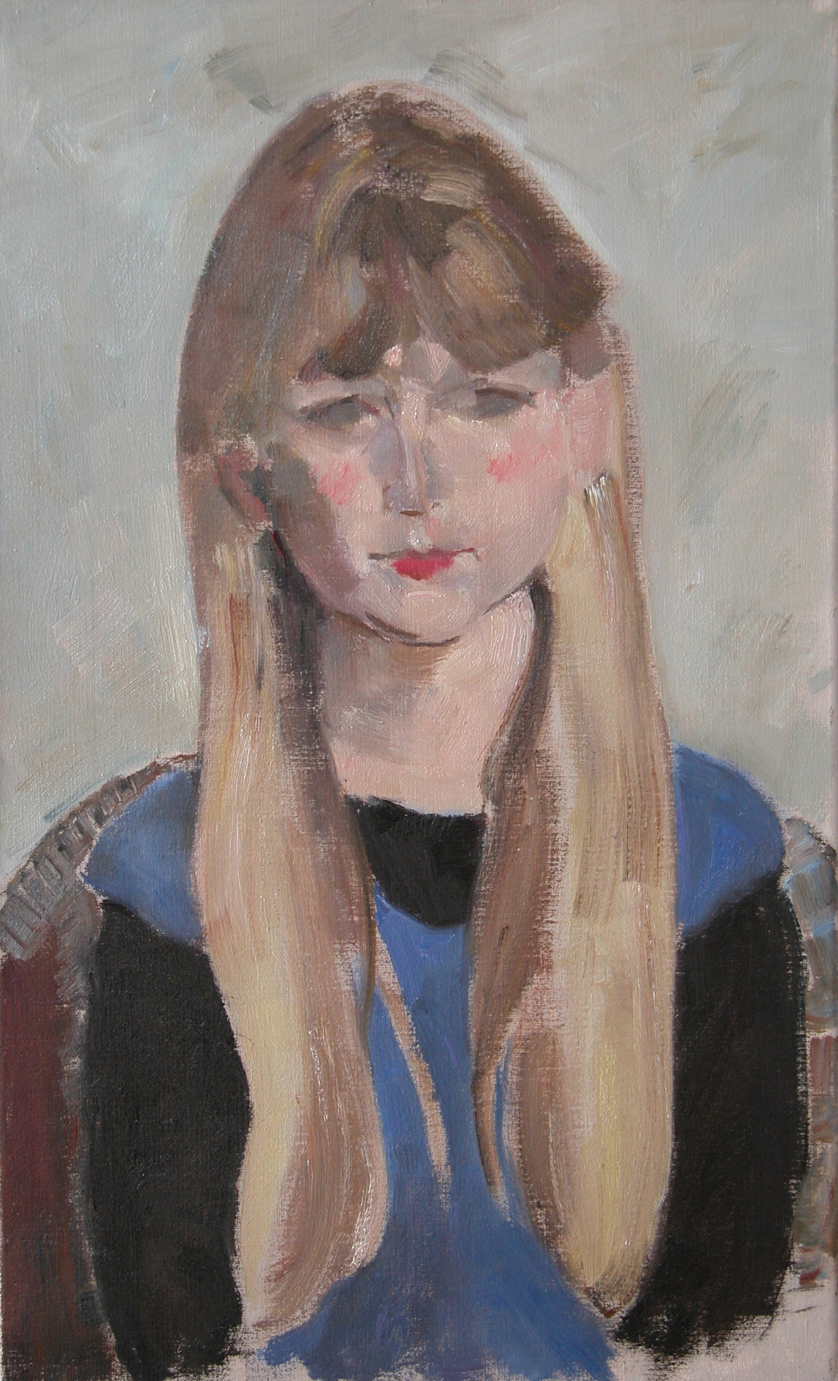 Dora met lang blond haar image