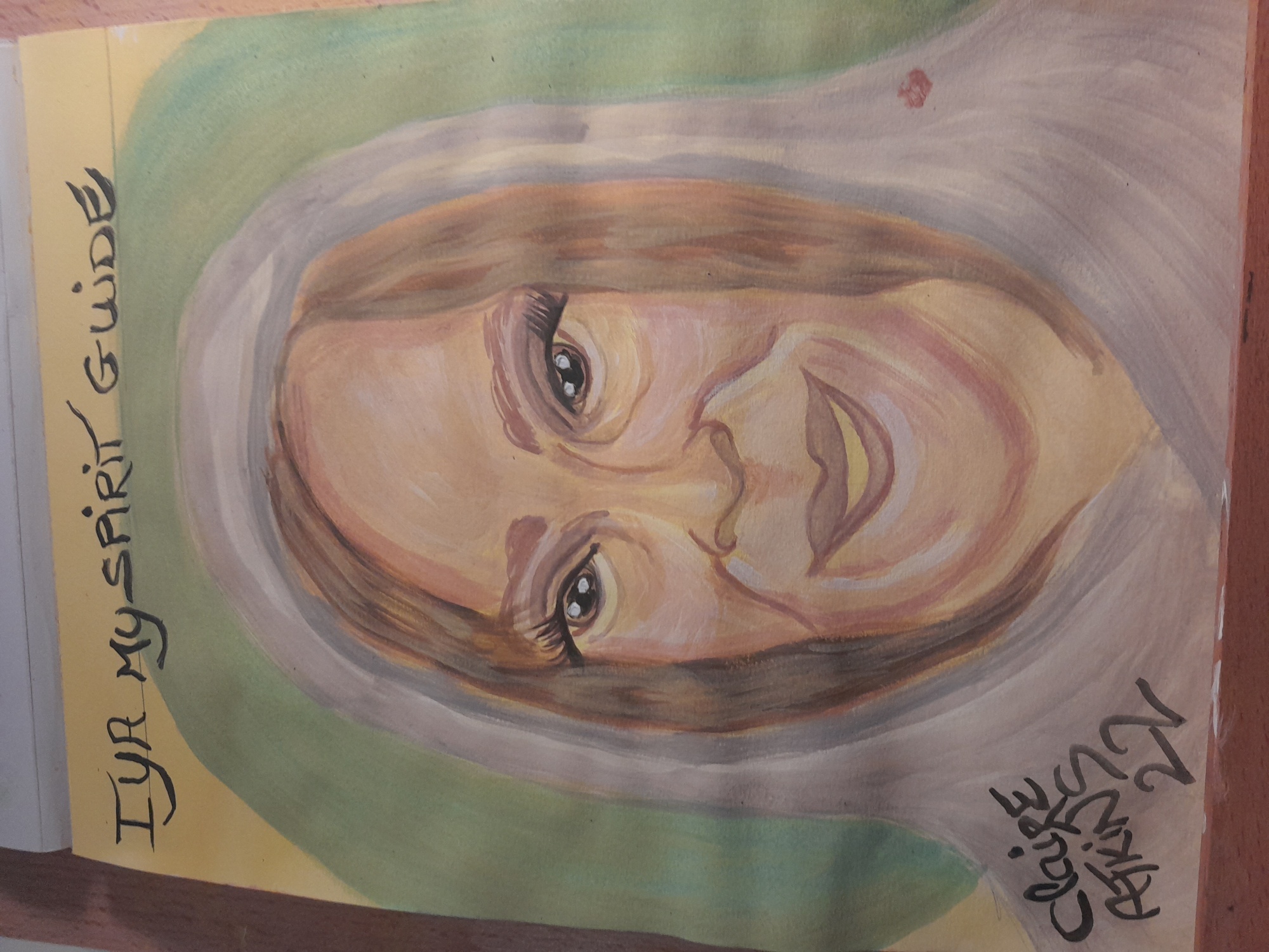 Psychic Portrait of My Guide image