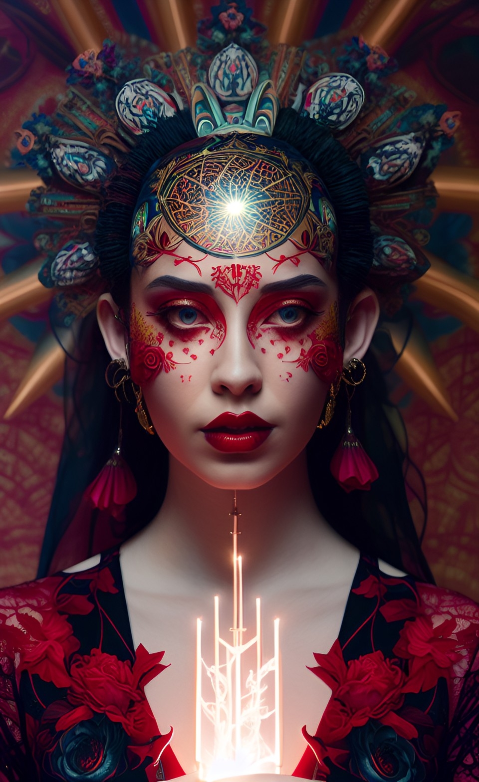 Red aura image