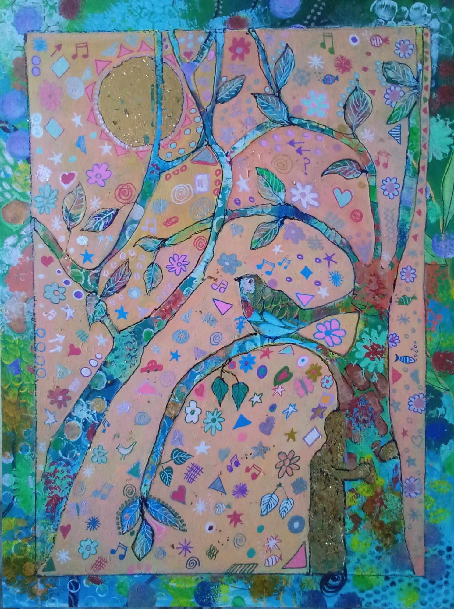 TREE HUGGING image