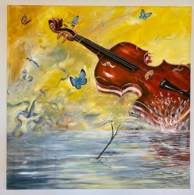 Springtime music image