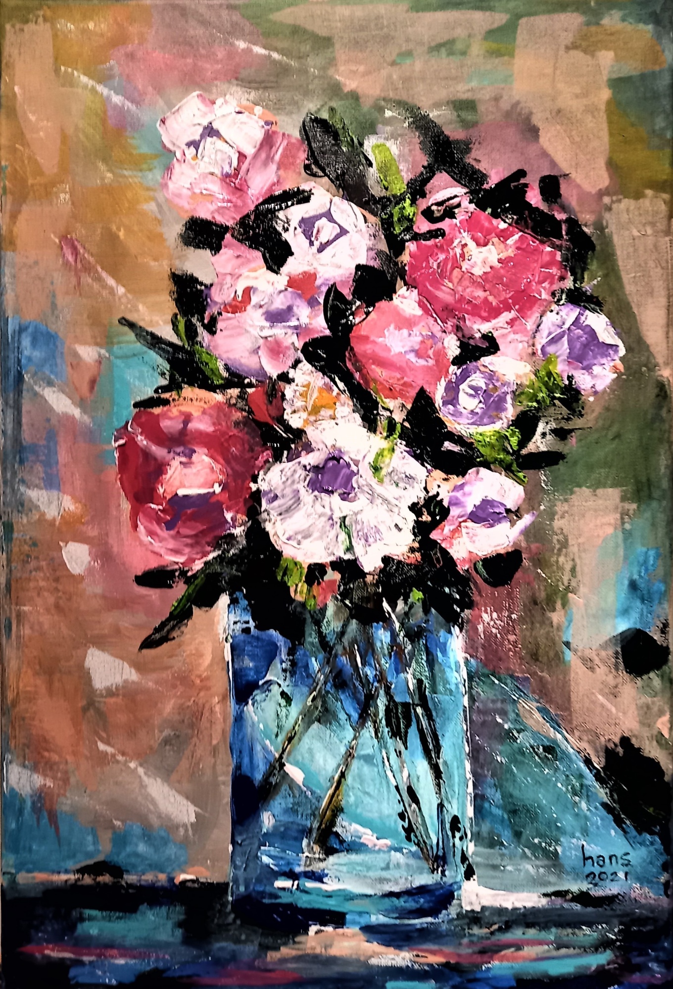 Pink Flowers image