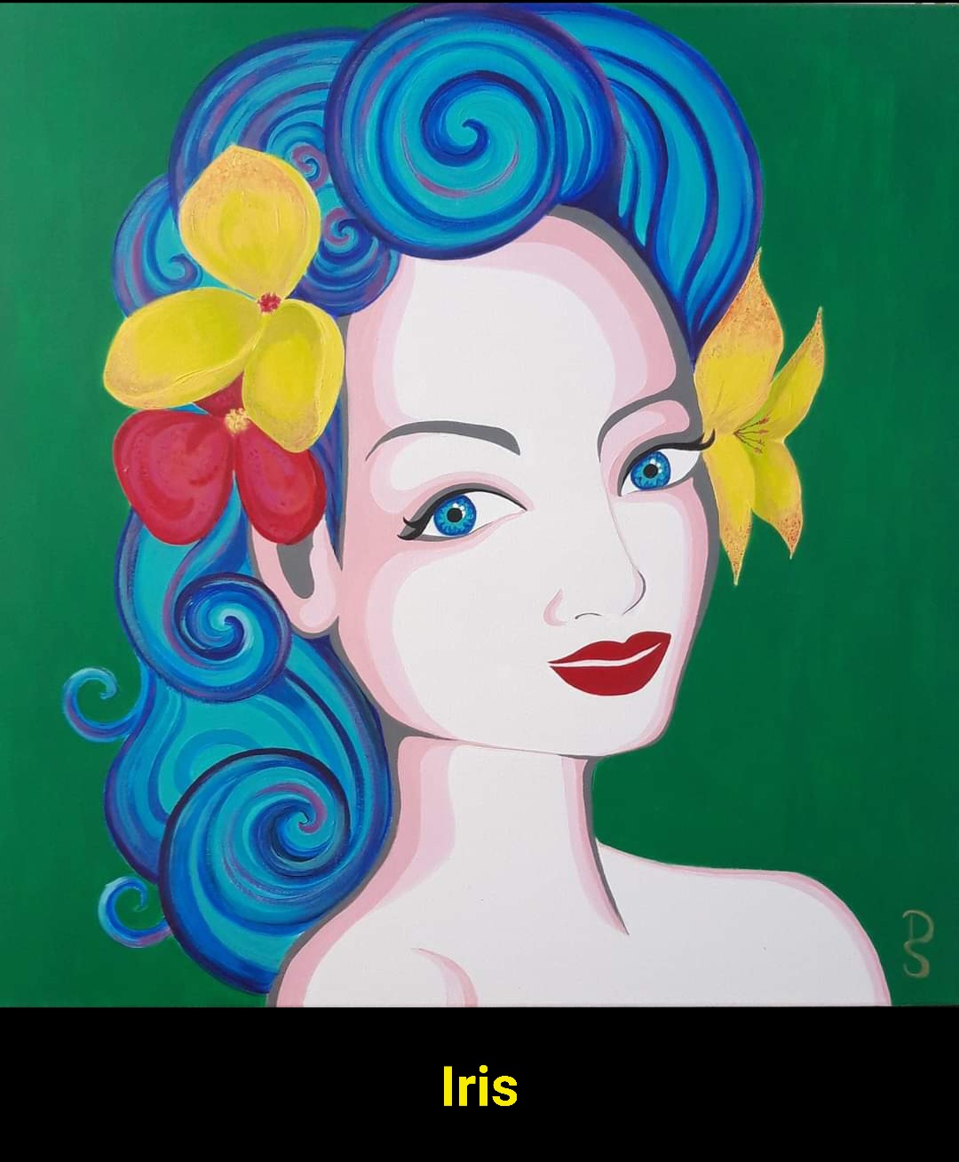 Iris image