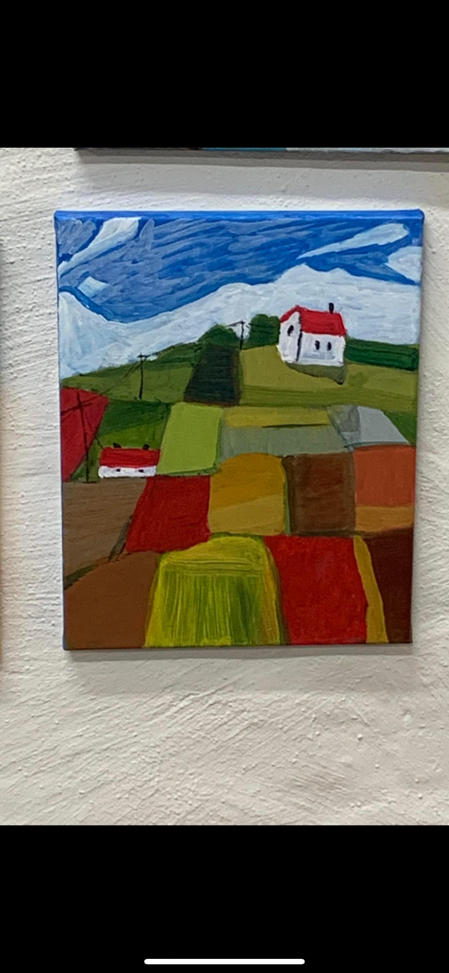 an abstract landscape image