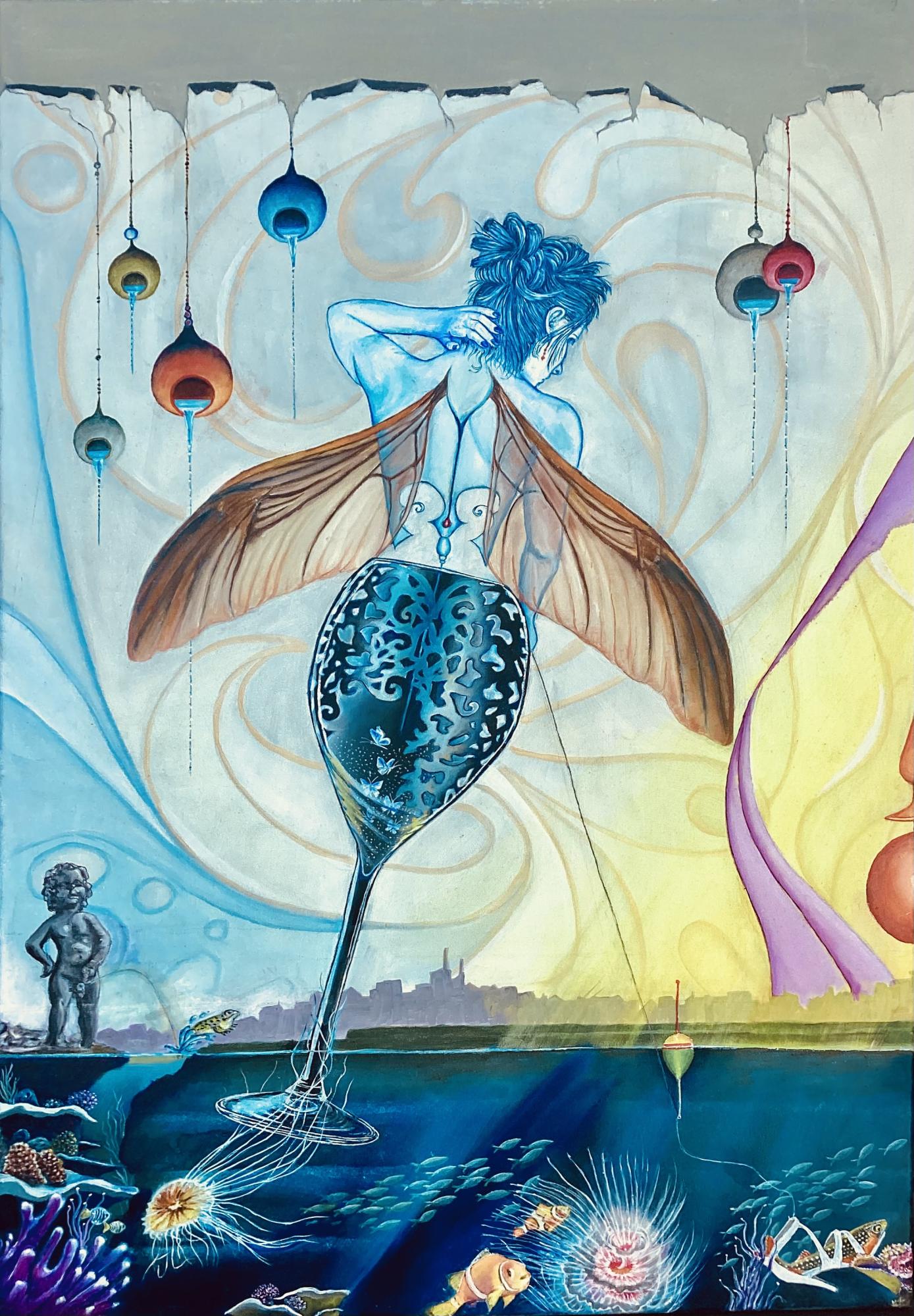 Speelse nimf image