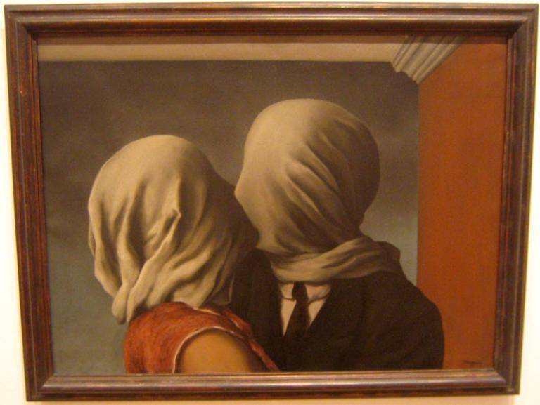 Les amants - René Magritte image