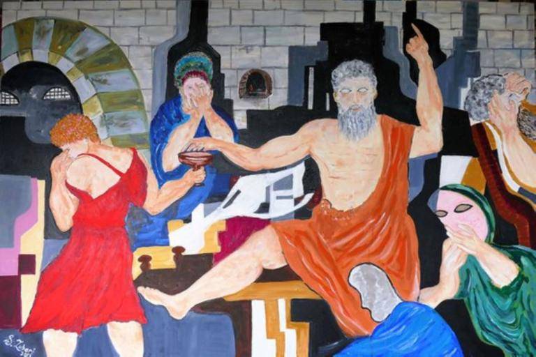 Death of Socrates image