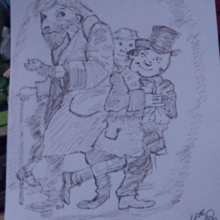 Oliver twist and characters  image
