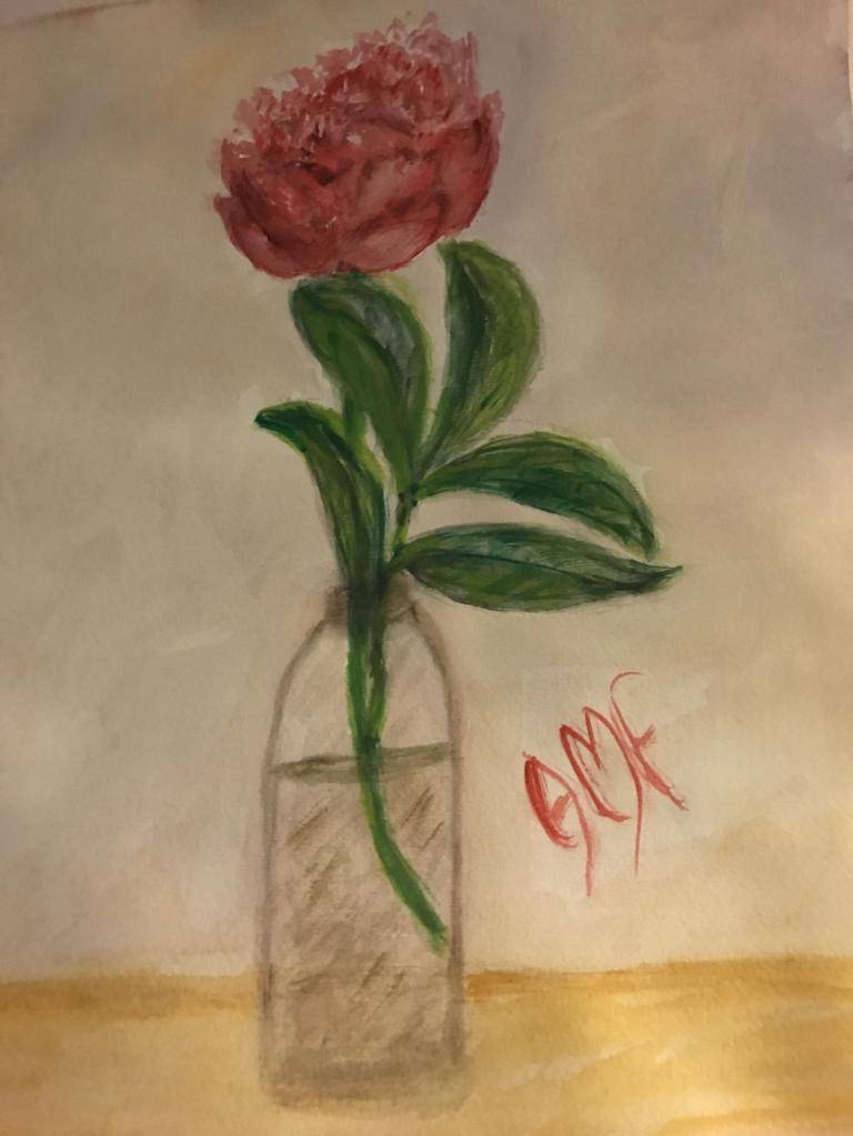 One flower vase image