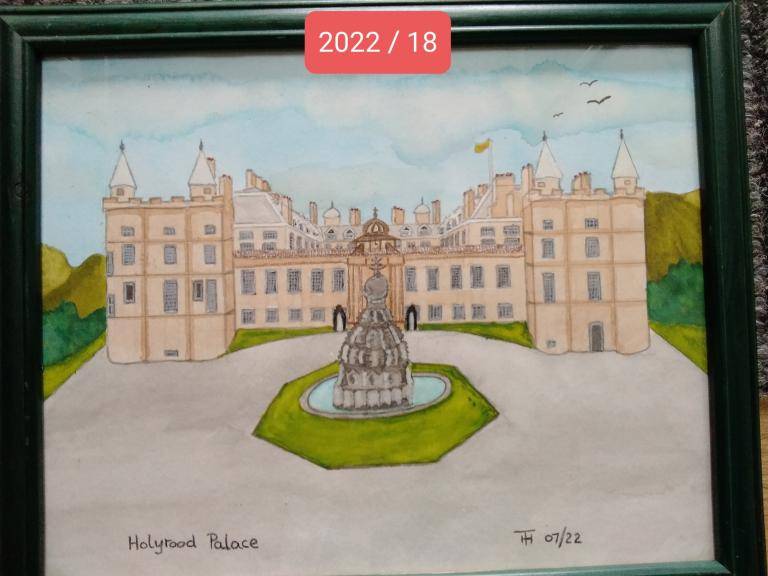 Holyrood Palace.  image