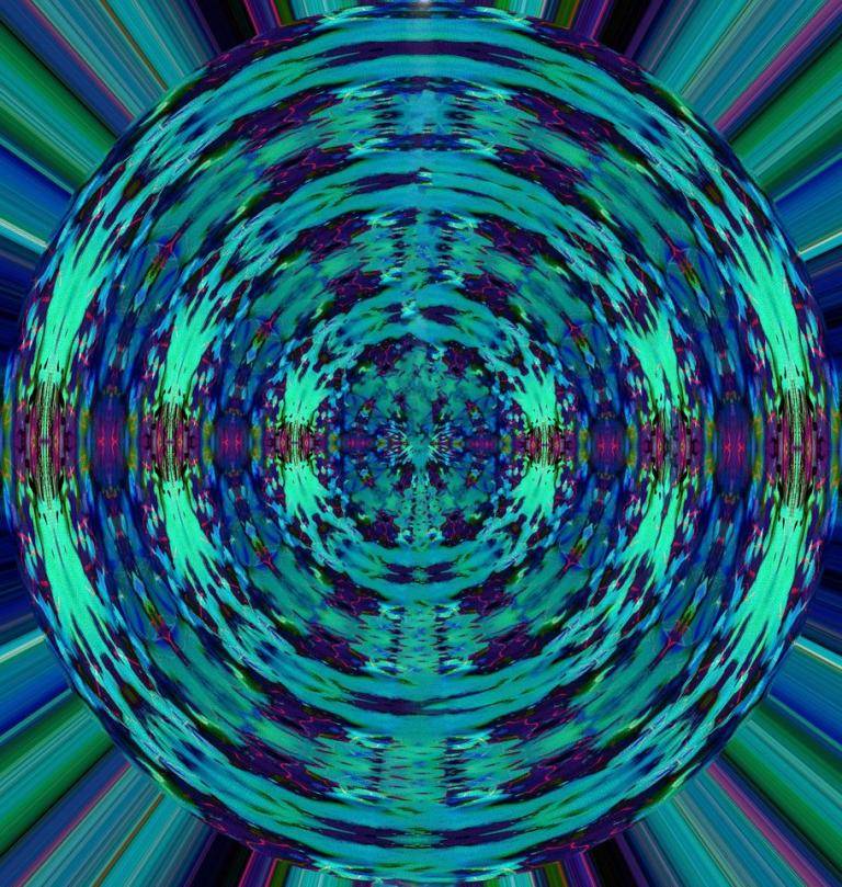 Blue Fish Eye Blue Fish Eye image