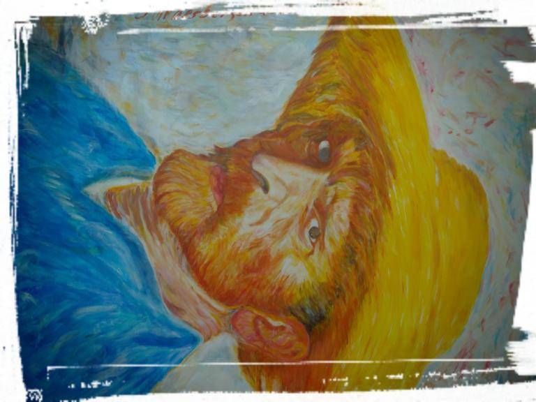 Zelfportret Vincent Van Gogh amateur image