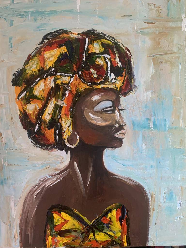 Afrikaanse vrouw  image