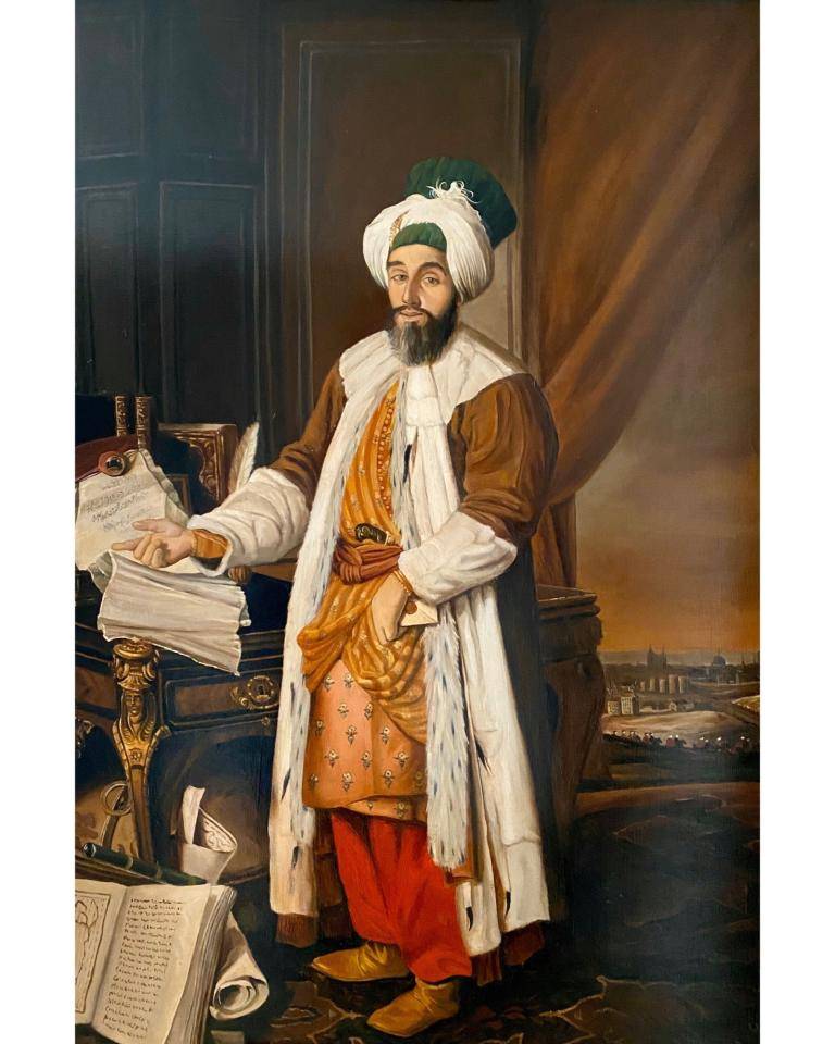 The Persian Ambassador to the Court of Louis 14th image