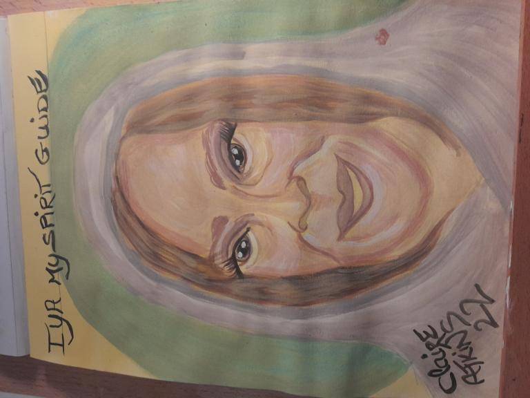 Psychic Portrait of My Guide image