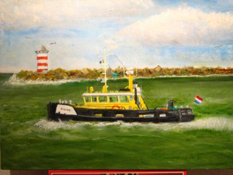 de "Swalinghe" een hydrografisch meetvaartuig van Rijkswaterstaat. image