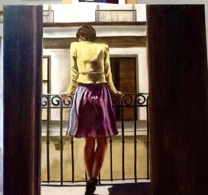 On The Balcony  image