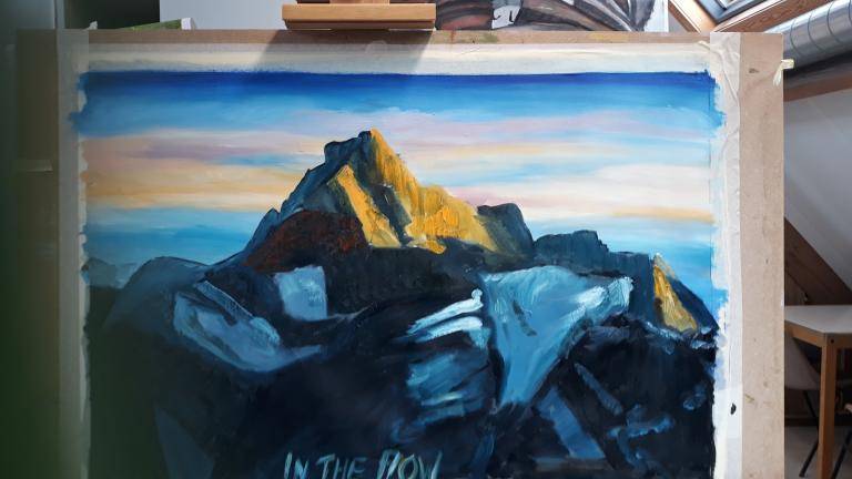 in the flow image