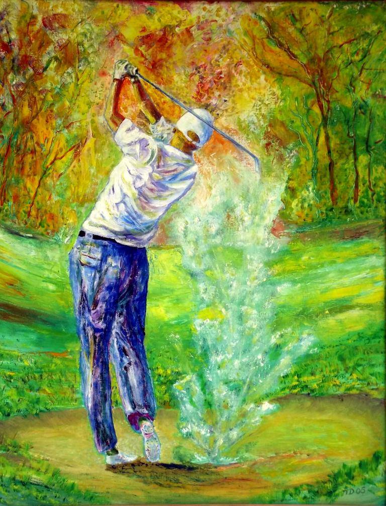 Golfer image