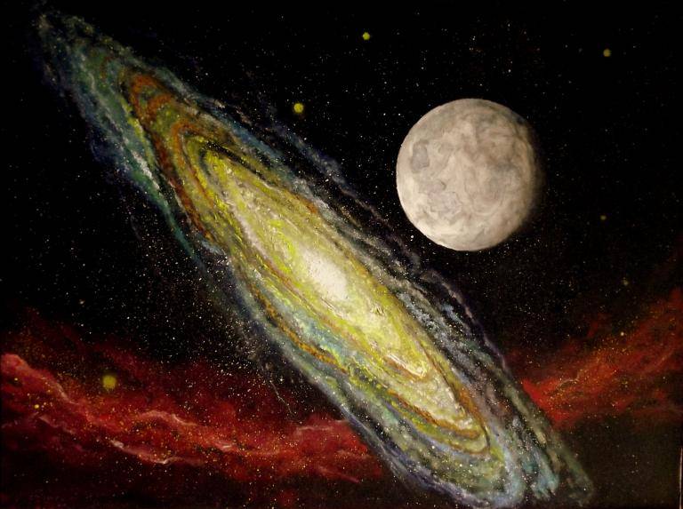 Andromeda galaxy image