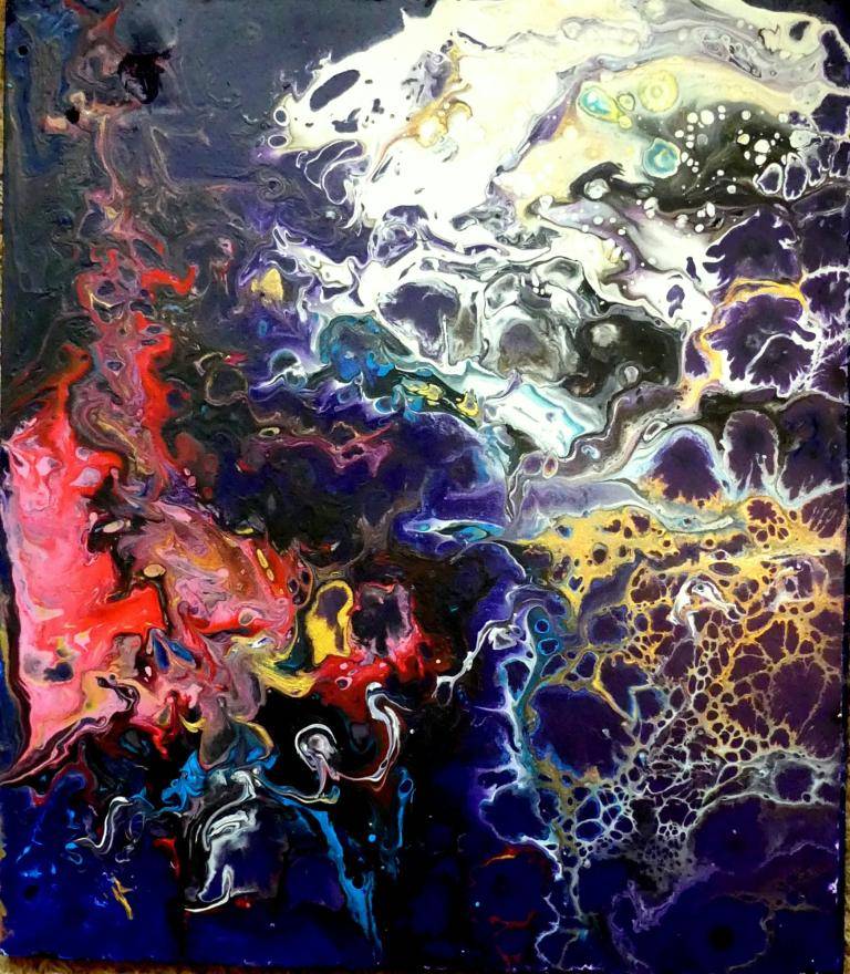 Acrylic pouring 2 image