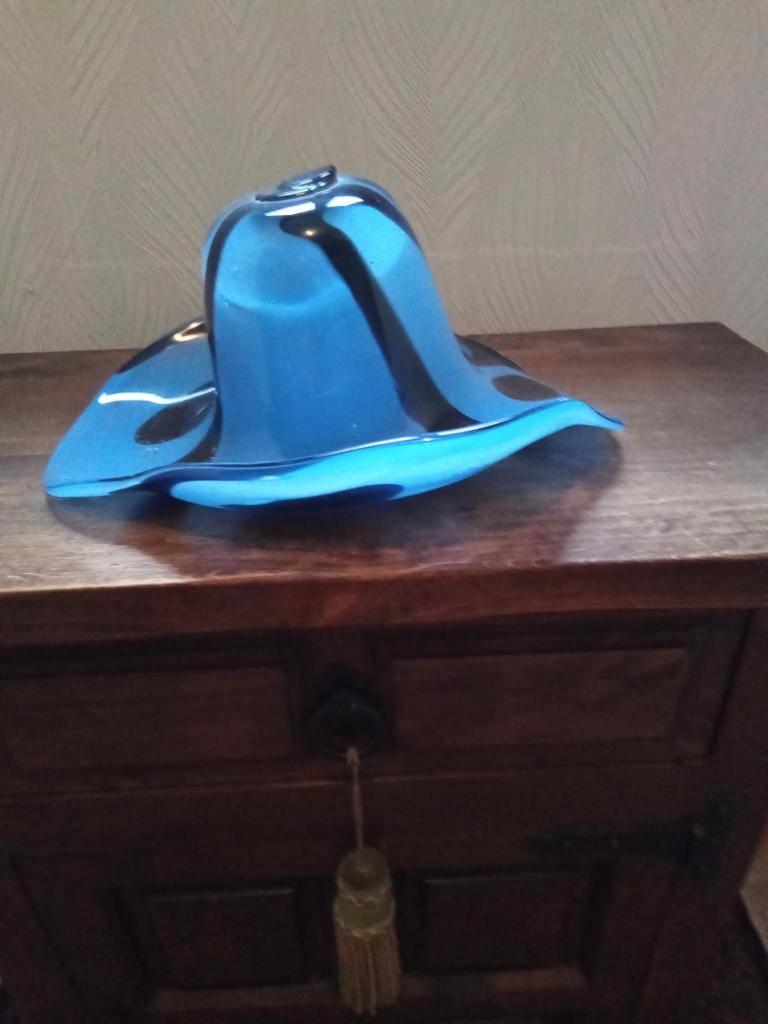 The Blue hat by Robin Winters NY made in 1990 image