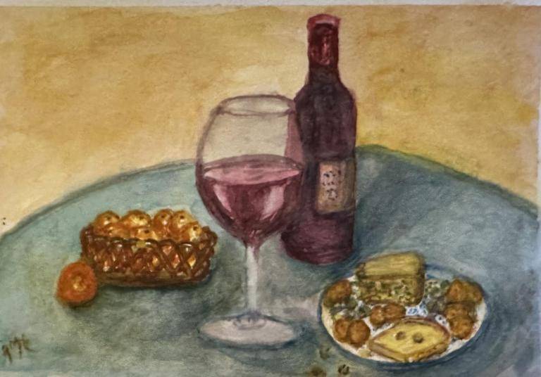 Wine and Cheese image