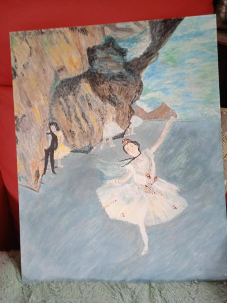 Degas ballerina image