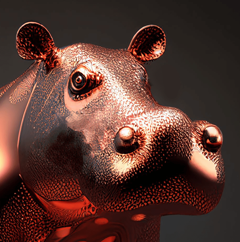 Hipopotamo 1 Copper image