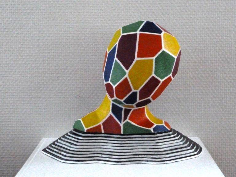 Harlequin Head sculpture image
