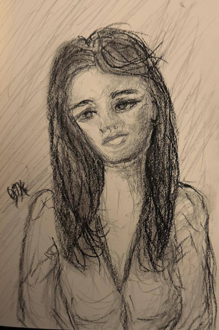 Sad Portrait image