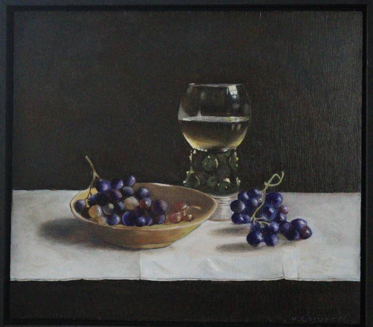 Druiven en roemer. image