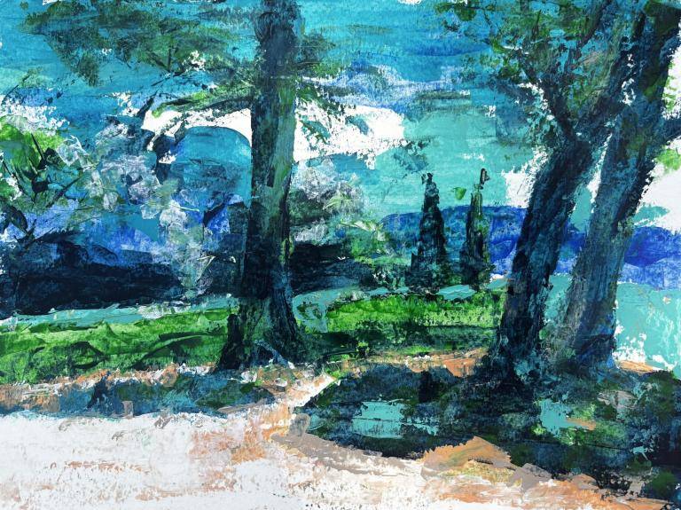 The Garden of Villa Norcenni Tuscany image