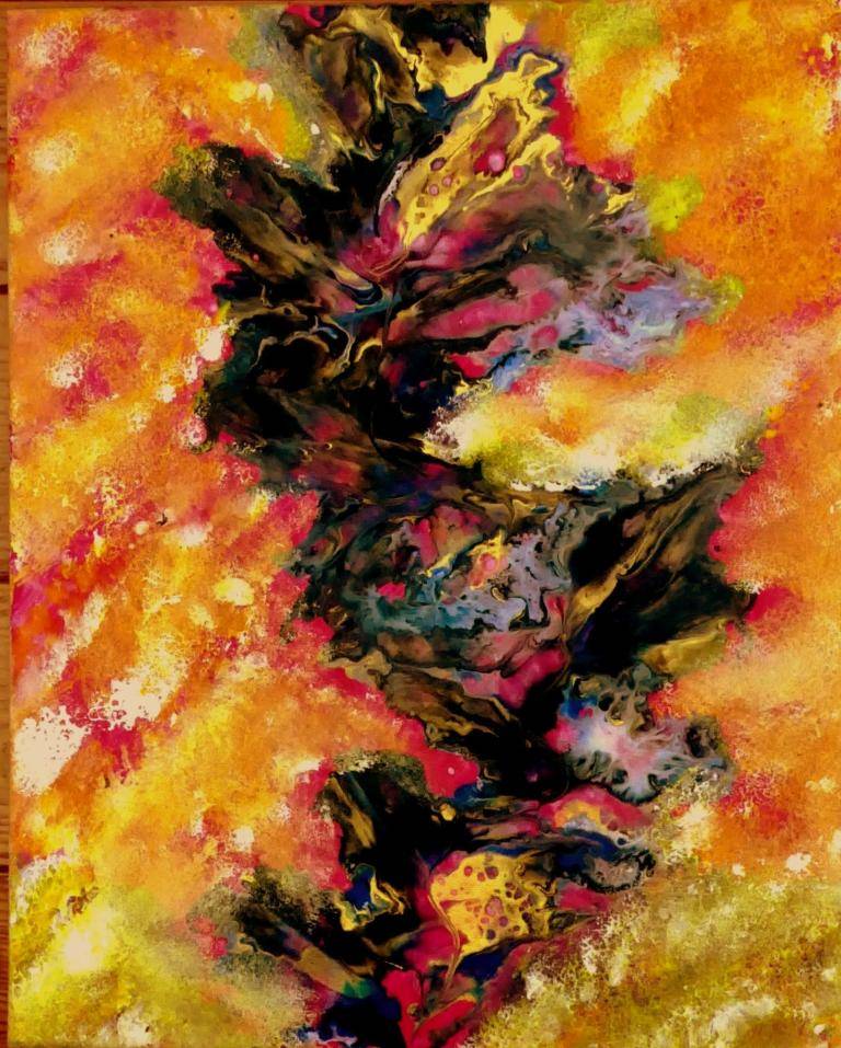 Acrylic pouring nr.15 image