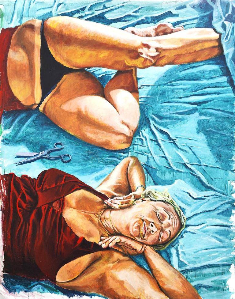 The woman and the scissors image